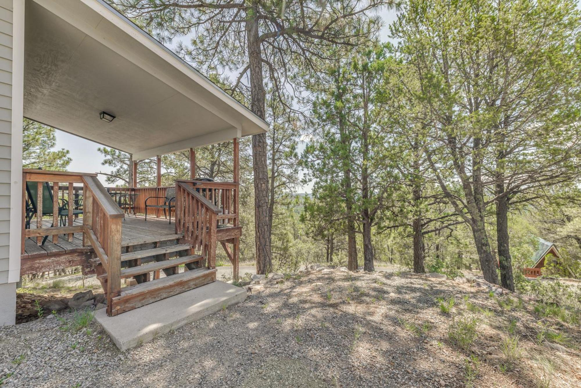 Hillside Haven With Deck Less Than 2 Miles To Dwtn Ruidoso! Exterior photo
